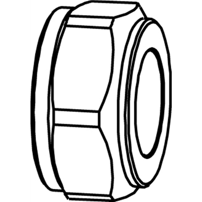 12 TRYCKMUTTER FPL 372 FN